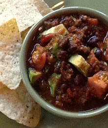 Dr. Beth's Salsa with Black Beans and Avocado